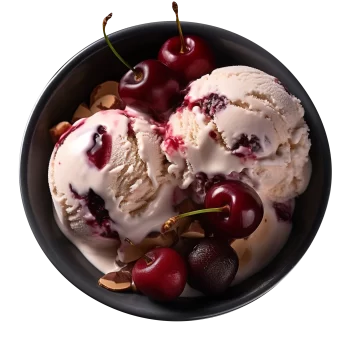 Golden Cherry Ice Cream
